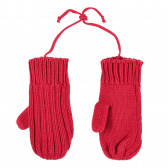 Βαμβακερά γάντια για κορίτσια κόκκινο Z Generation 201942 