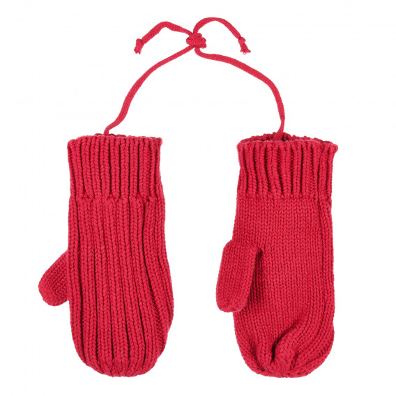 Βαμβακερά γάντια για κορίτσια κόκκινο Z Generation 201942 