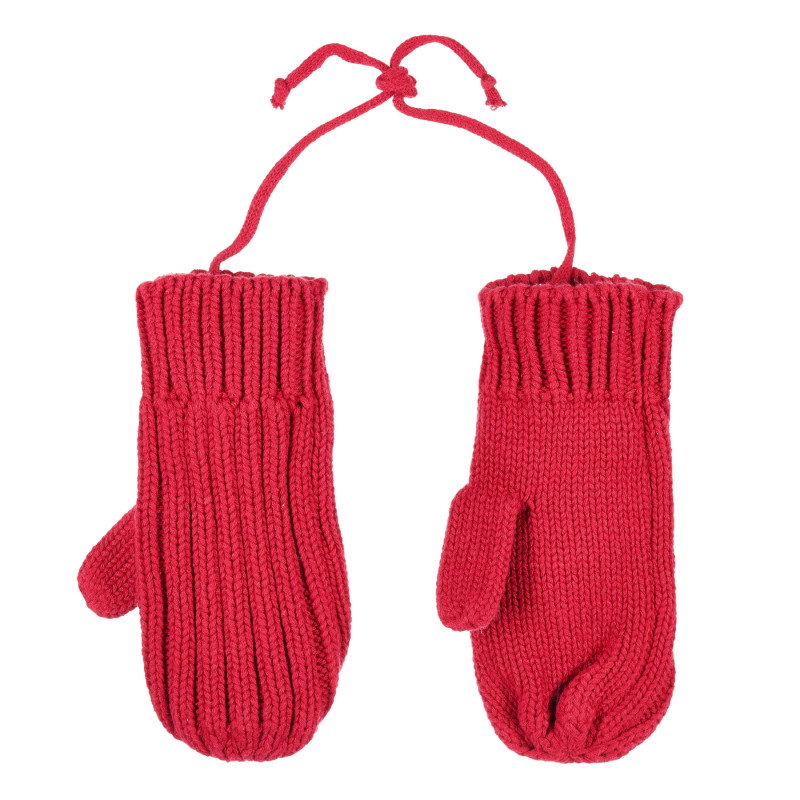 Βαμβακερά γάντια για κορίτσια κόκκινο  201942