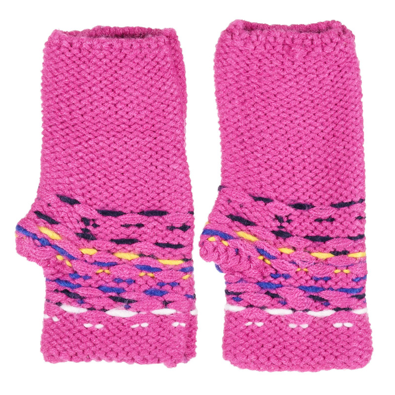 Γάντια σε ροζ χρώμα για κορίτσια  201972