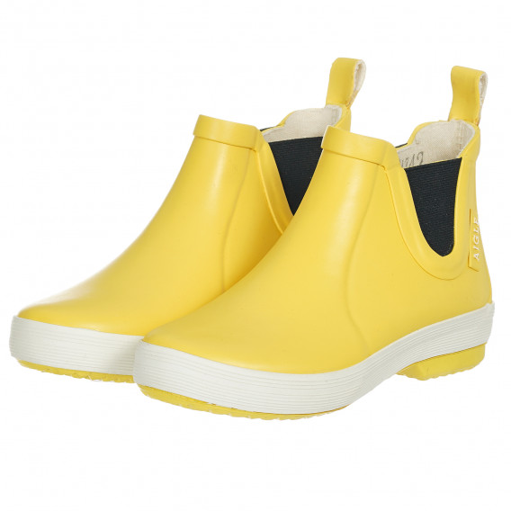 Κίτρινες μπότες από καουτσούκ Aigle 202094 