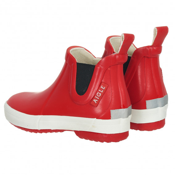 Κόκκινες μπότες από καουτσούκ Aigle 202098 2