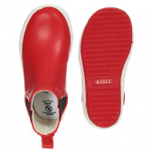 Κόκκινες μπότες από καουτσούκ Aigle 202099 3