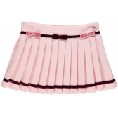 Πλισέ φούστα με φιογκάκια Picolla Speranza 20257 