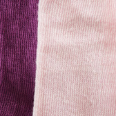 Σετ δύο ζευγαριών βρεφικών κάλτσες σε μωβ και ροζ Z Generation 203520 2