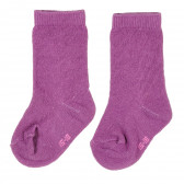 Σετ δύο ζευγαριών βρεφικών κάλτσες σε μωβ και ροζ Z Generation 203522 4