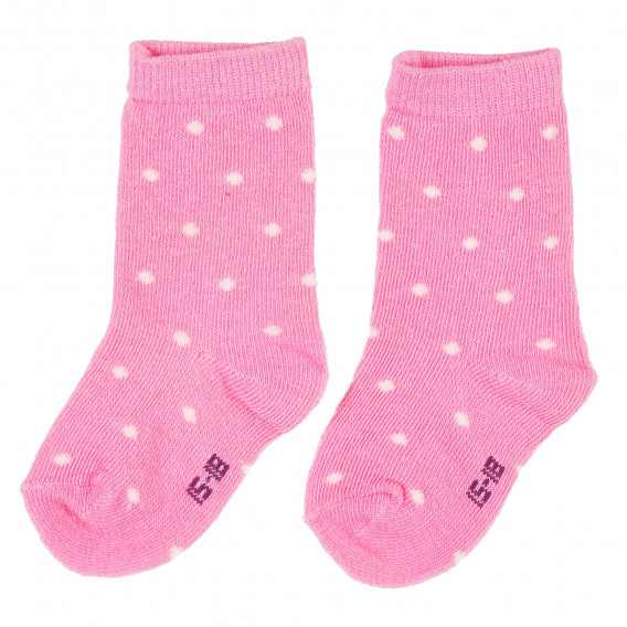 Σετ από δύο ζευγάρια βρεφικές κάλτσες για κορίτσια ροζ Z Generation 203558 4
