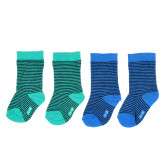 Σετ από δύο ζευγάρια παιδικές κάλτσες για αγόρια πολύχρωμα Z Generation 203559 