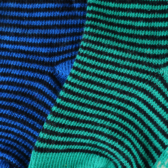 Σετ από δύο ζευγάρια παιδικές κάλτσες για αγόρια πολύχρωμα Z Generation 203560 2