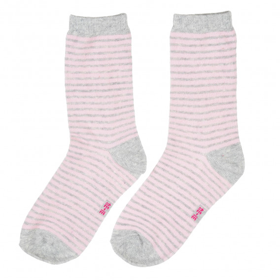 Κάλτσες σε γκρι και ροζ για ένα κορίτσι Z Generation 204103 