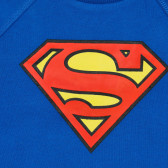 Μπλούζα με στάμπα Superman, μπλε Cool club 204144 2
