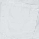 Βαμβακερό τζιν σε λευκό χρώμα, για κορίτσι Complices 205236 3