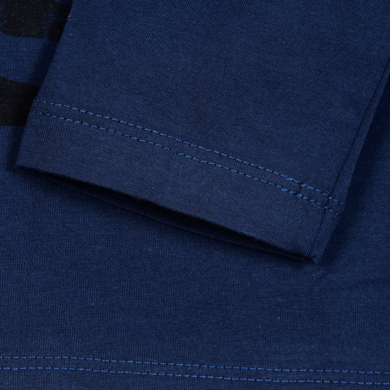 Μπλούζα με σχέδιο σε μπλε χρώμα Cool club 205453 3