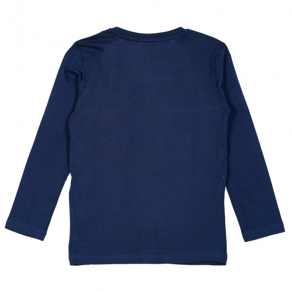 Μπλούζα με σχέδιο σε μπλε χρώμα Cool club 205454 4