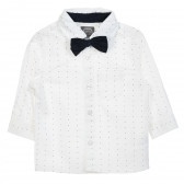 Βρεφικό πουκάμισο με τυπωμένα σχέδια, λευκό Cool club 205540 