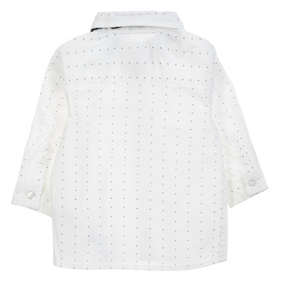 Βρεφικό πουκάμισο με τυπωμένα σχέδια, λευκό Cool club 205543 4