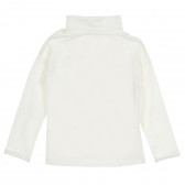 Λευκό βαμβακερό μπλουζάκι με στάμπα Chicco 205688 8