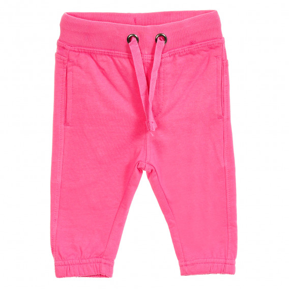 Παντελόνι με κορδόνια για μωρά, ροζ Cool club 206305 