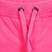 Παντελόνι με κορδόνια για μωρά, ροζ Cool club 206306 2