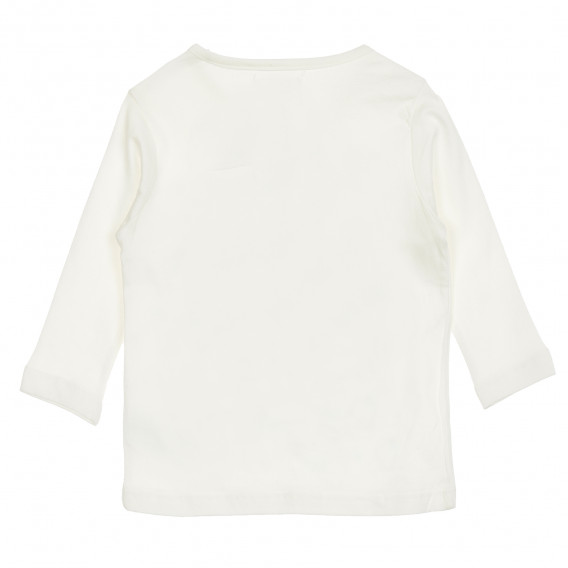 Μπλούζα με σχέδιο κουταβιών για μωρό, σε λευκό Cool club 206354 4