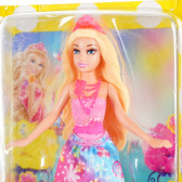 Μίνι κούκλα Barbie - πριγκίπισσα με πολύχρωμο φόρεμα Barbie 206435 2