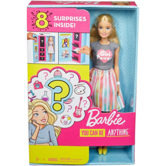 Κούκλα Barbie Καριέρα - έκπληξη Barbie 206436 