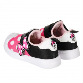 Πάνινα παπούτσια με ελαφρές σόλες με εκτύπωση Minnie Mouse για ένα κορίτσι Minnie Mouse 206547 2