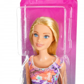 Κούκλα Barbie με φόρεμα λουλουδιών №1 Barbie 206583 2