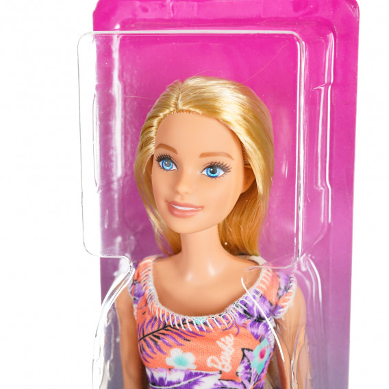 Κούκλα Barbie με φόρεμα λουλουδιών №1 Barbie 206583 2