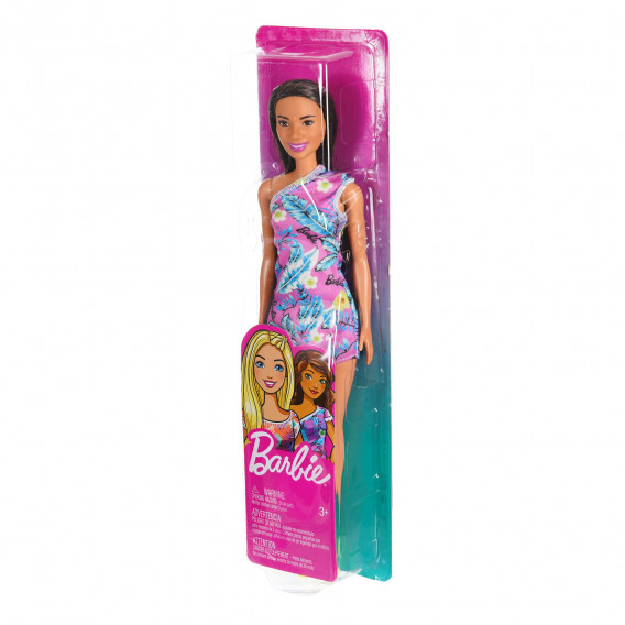 Κούκλα Barbie με φόρεμα λουλουδιών №2 Barbie 206584 