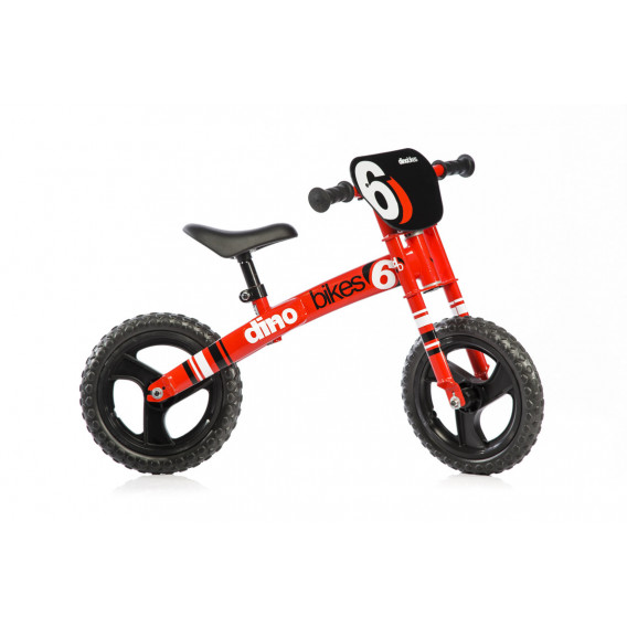 Ποδήλατο ισορροπίας 12 " κόκκινου χρώματος Dino Bikes 20689 