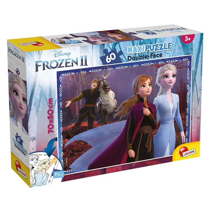 Παζλ 2 σε 1 Frozen Kingdom SUPERMAXI 60 τεμάχια  207059