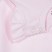 Βαμβακερή μπλούζα, ροζ NINI 207350 3