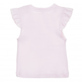 Βαμβακερή μπλούζα, ροζ NINI 207351 4