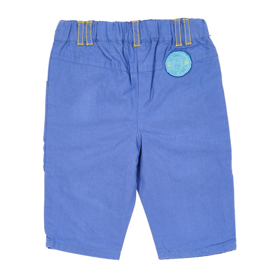 Παντελόνι μωρού, σε μπλε χρώμα Grain de lle 207415 2
