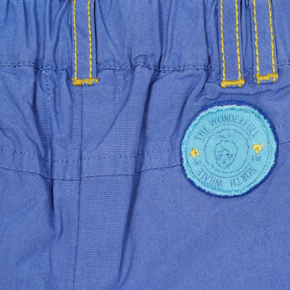 Παντελόνι μωρού, σε μπλε χρώμα Grain de lle 207417 4