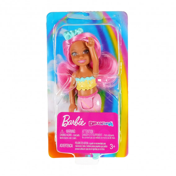 Barbie Dreamtopia γοργόνα με ροζ μαλλιά Barbie 207418 