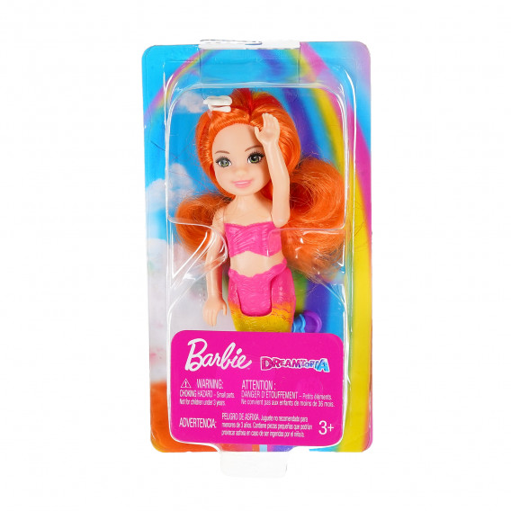 Γοργόνα Barbie Dreamtopia με πορτοκαλί μαλλιά Barbie 207473 