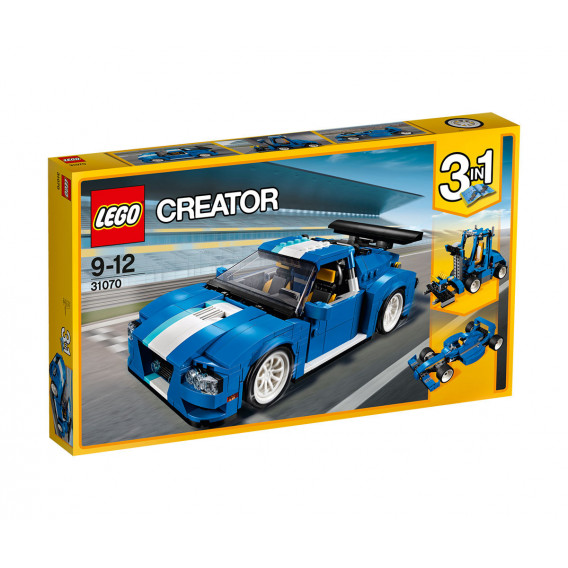 Lego σετ Τούρμπο Αγωνιστικό Αυτοκίνητο με 664 κομμάτια Lego 20749 