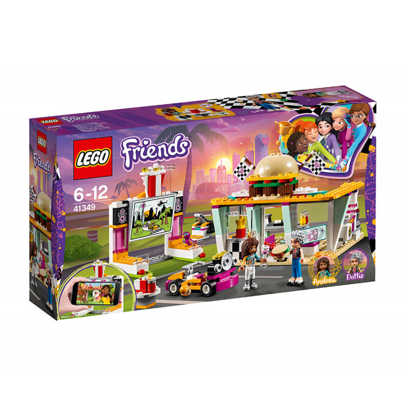 Lego σετ Υπαίθριο Εστιατόριο - Κινηματογράφος με 345 κομμάτια  20754