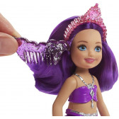 Γοργόνα Barbie Dreamtopia με μοβ μαλλιά Barbie 207640 2