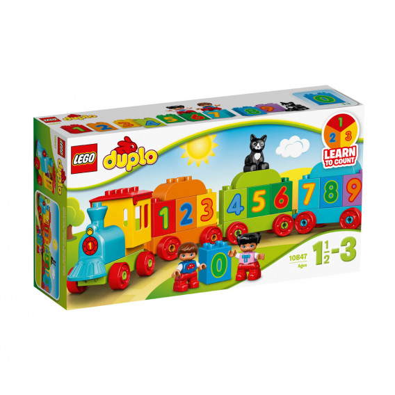 Σετ Lego Duplo - Τρένο και Αριθμοί, 23 κομμάτια Lego 20768 