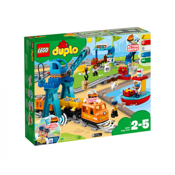 Lego σετ Φορτηγό Τρένο με 105 κομμάτια Lego 20772 