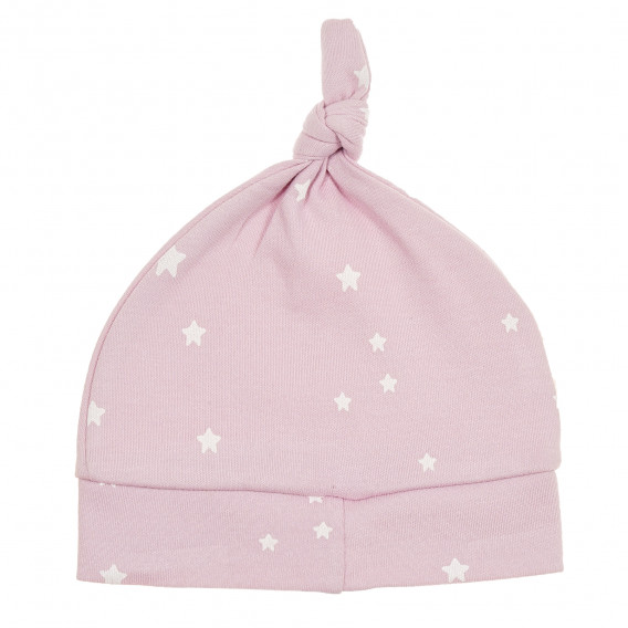 Βαμβακερό καπέλο για κοριτσάκι, με αστέρια Pinokio 207782 3
