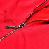 Βαμβακερό φούτερ για αγόρι,  σε κόκκινο χρώμα με κεντήματα και επιγραφή Lamborghini 20826 4