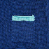 Ζακέτα με τσέπες για ένα μωρό, μπλε ZY 208725 3