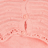 Πλεκτό φόρεμα για μωρό, ροζ ZY 209025 3
