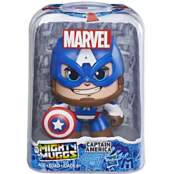 Μίνι φιγούρα Captain America, 9εκ Marvel 210200 