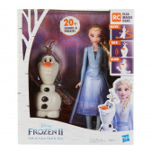 Κούκλα Έλσα με μουσικό Όλαφ Frozen 210468 3