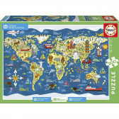Παγκόσμιος χάρτης Educa 21185 